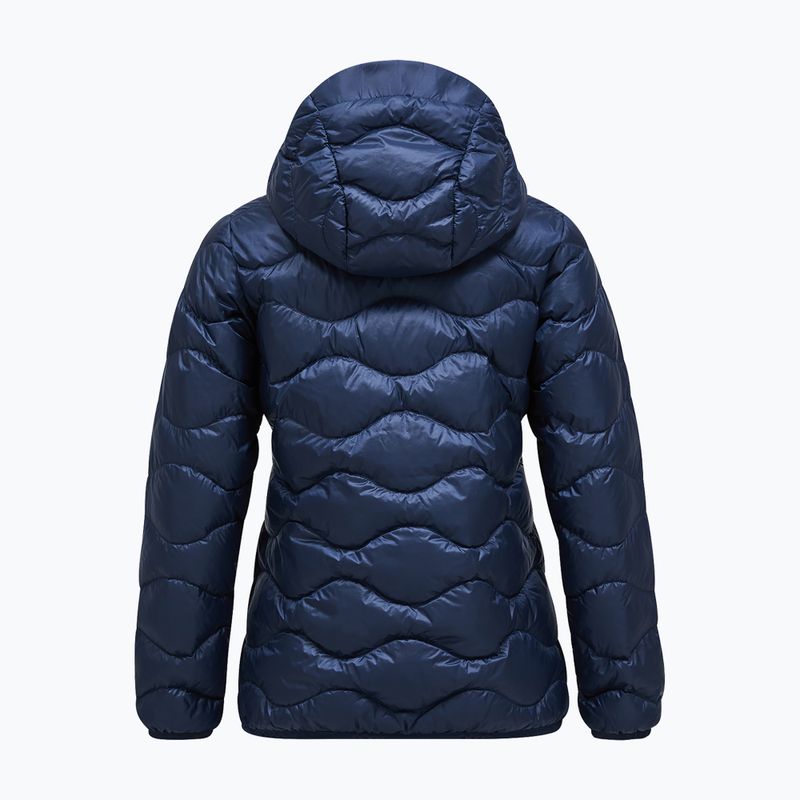 Geacă cu puf pentru femei Peak Performance Helium Down Hood blue shadow 5