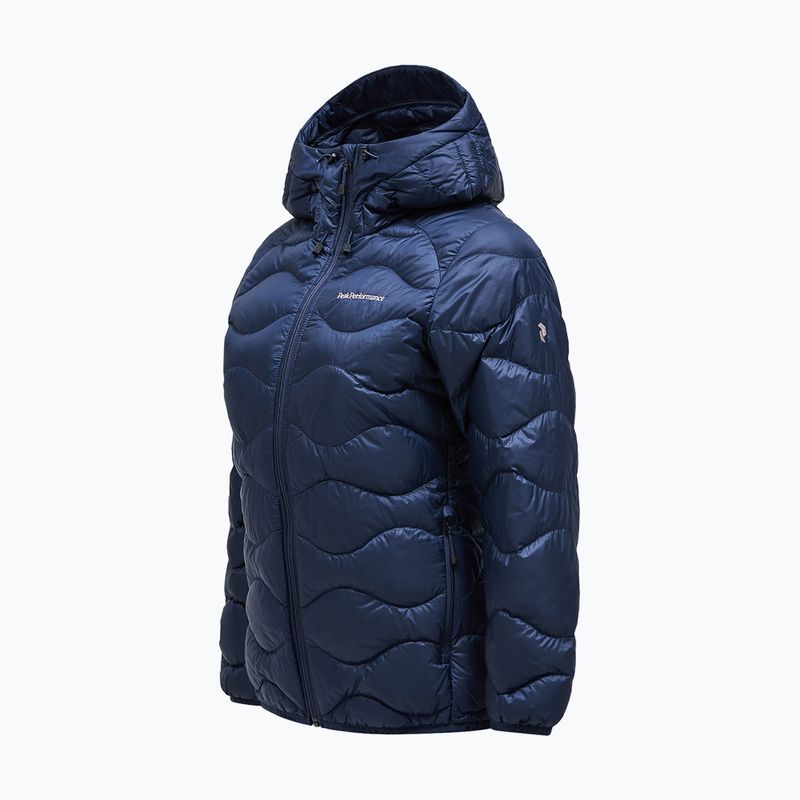 Geacă cu puf pentru femei Peak Performance Helium Down Hood blue shadow 6