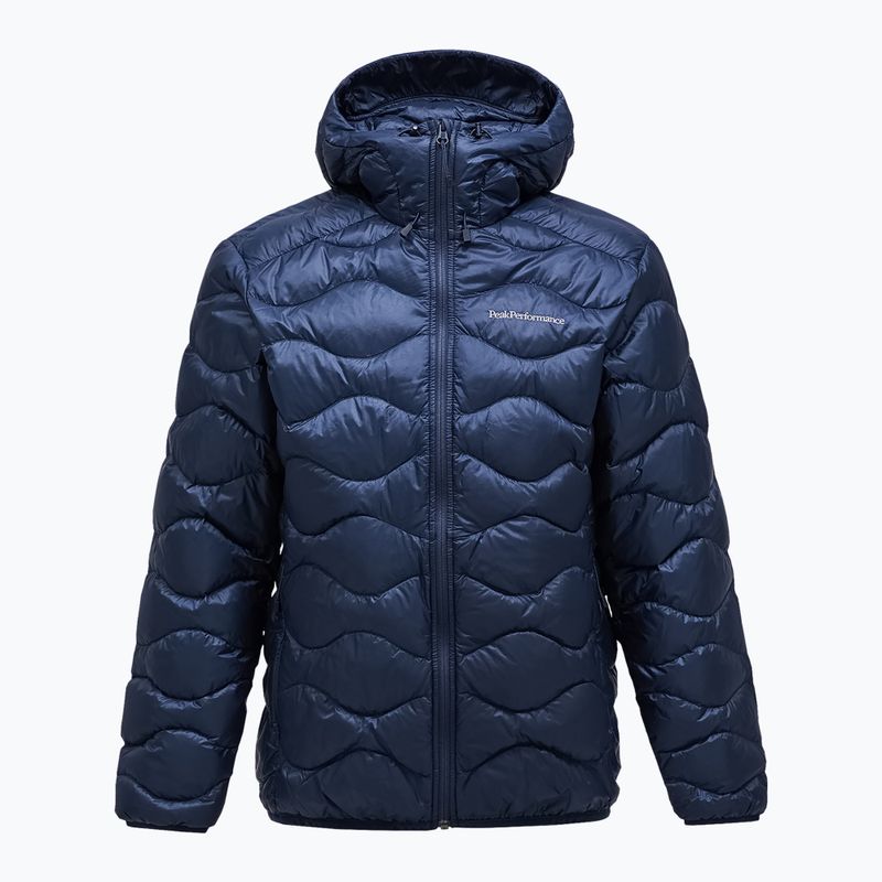 Geacă de puf pentru bărbați Peak Performance Helium Down Hood blue shadow 4