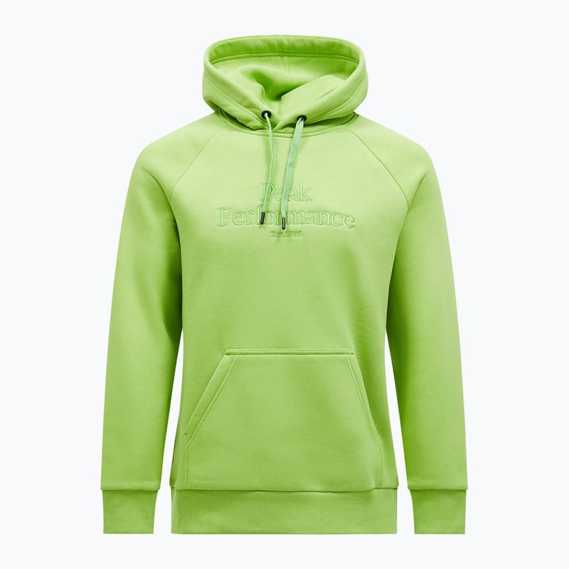 Bluză pentru bărbați Peak Performance Original Hood stand out green 3