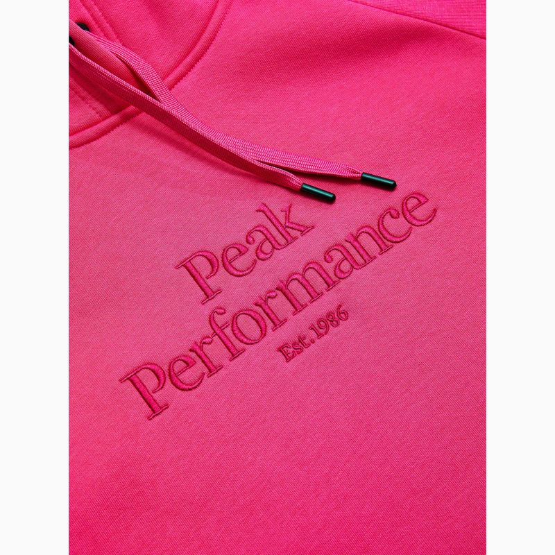 Hanorac pentru femei Peak Performance Original Hood beetroot purple 5