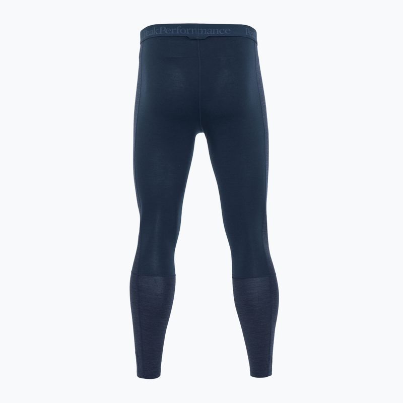 Pantaloni termoactivi pentru bărbați Peak Performance Magic Long John blue shadow 2