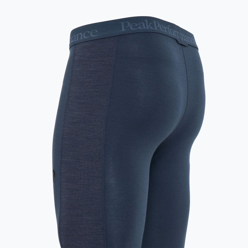 Pantaloni termoactivi pentru bărbați Peak Performance Magic Long John blue shadow 3