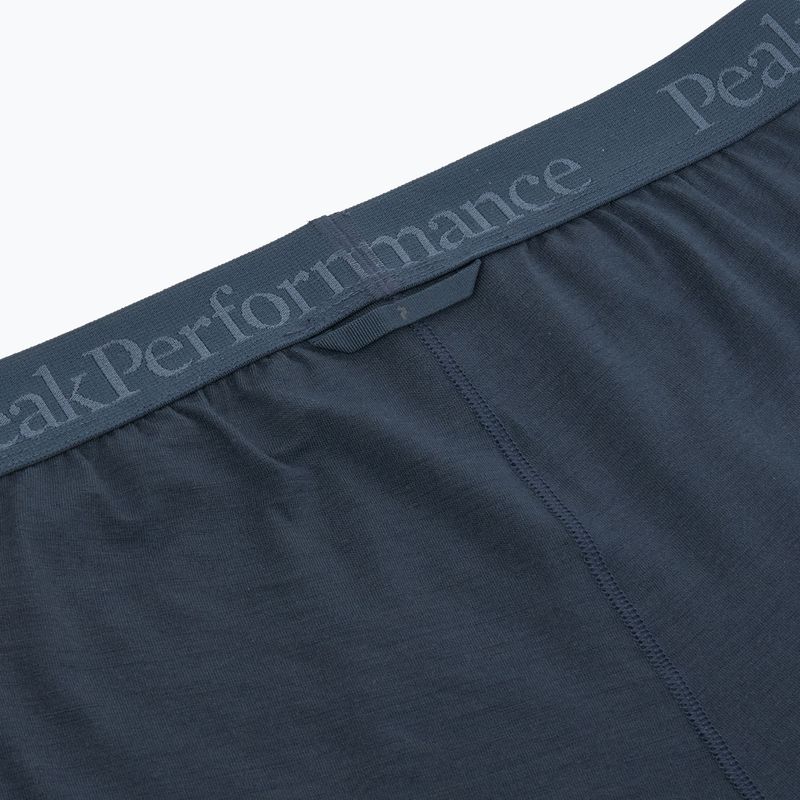 Pantaloni termoactivi pentru bărbați Peak Performance Magic Long John blue shadow 4