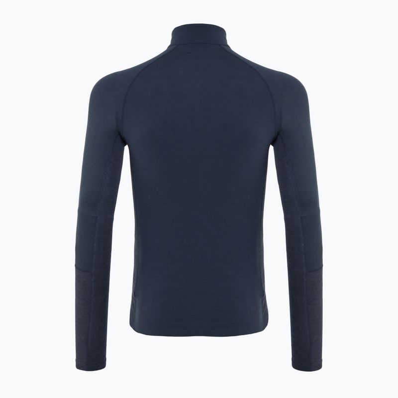 Longsleeve termoactiv pentru bărbați Peak Performance Magic Half Zip blue shadow 2