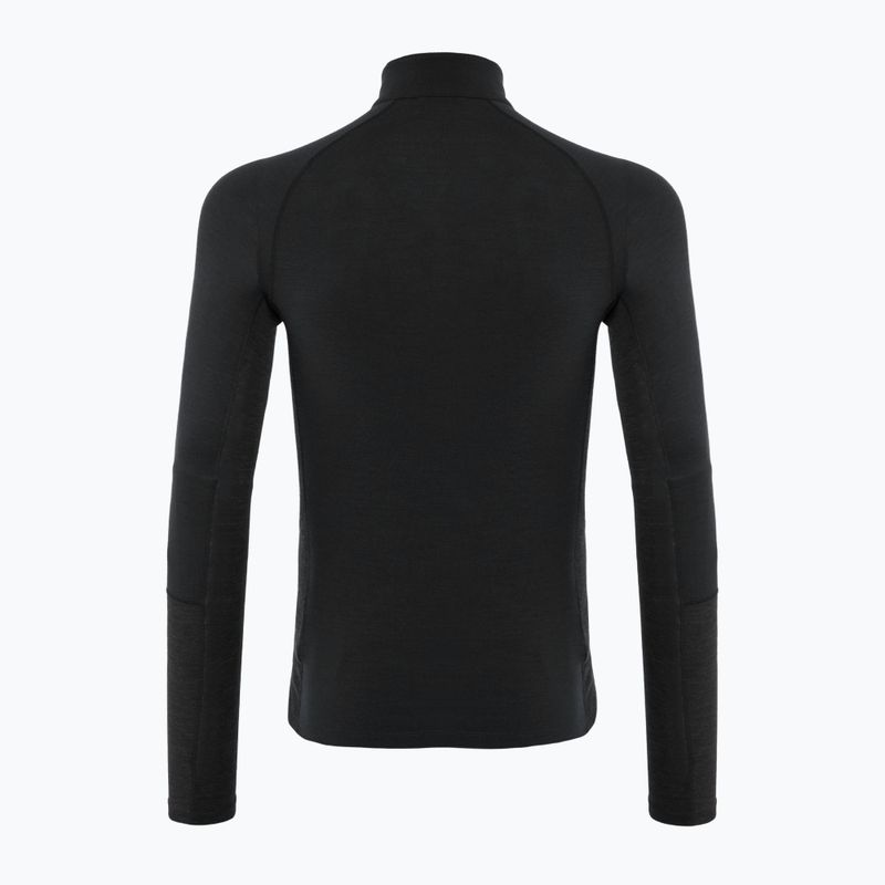 Longsleeve termoactiv pentru bărbați Peak Performance Magic Half Zip black 2