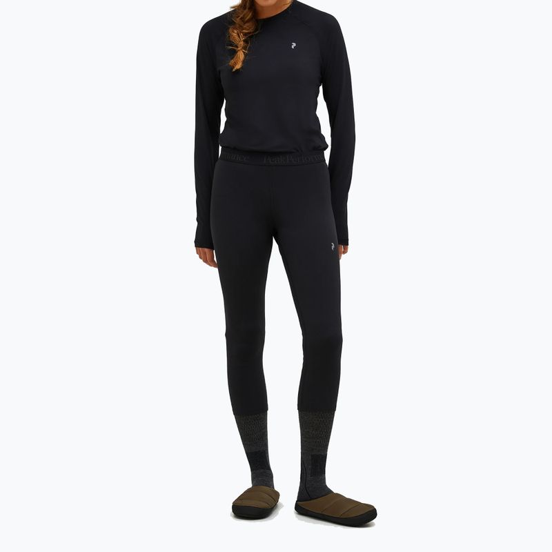 Colanți termici pentru femei Peak Performance Spirit Short John negri 2