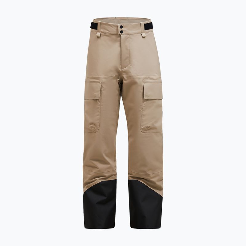 Pantaloni de schi pentru bărbați Peak Performance Edge Insulated avid beige