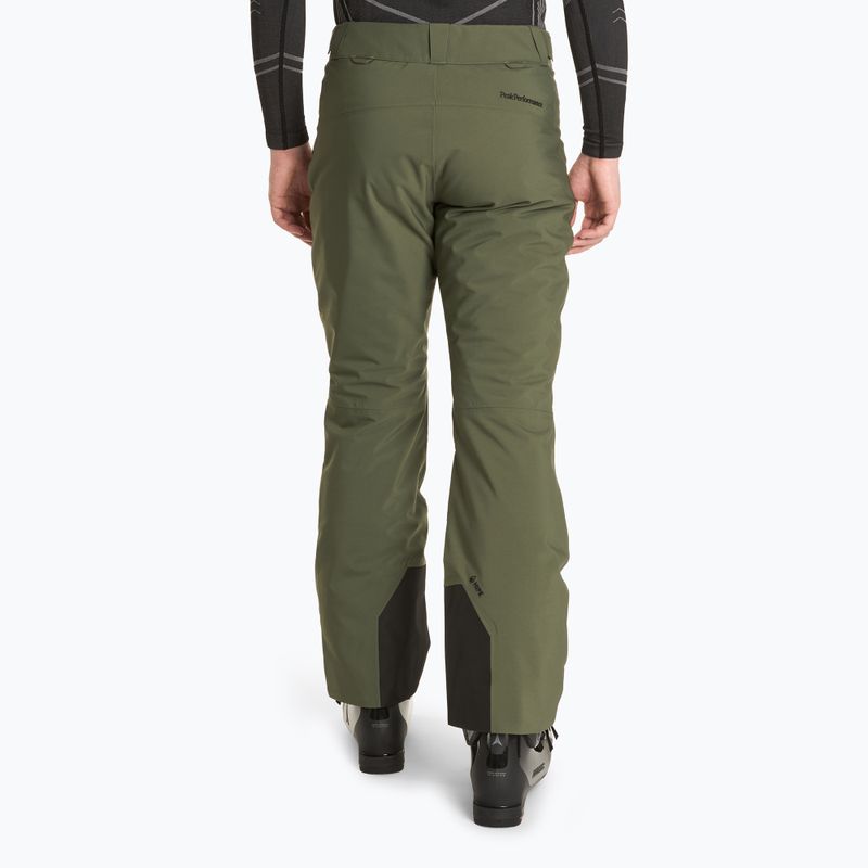 Pantaloni de schi pentru bărbați Peak Performance Navtech pine needle 2