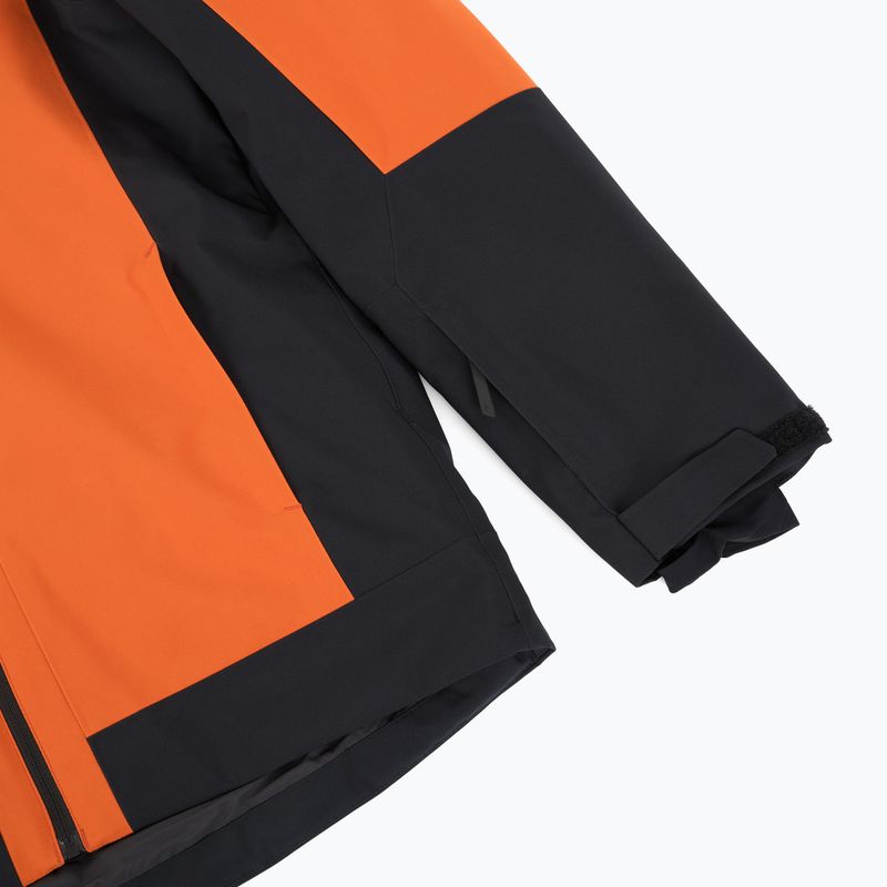 Geacă de schi pentru bărbați Peak Performance Rider Tech Insulated gold flame/black 4
