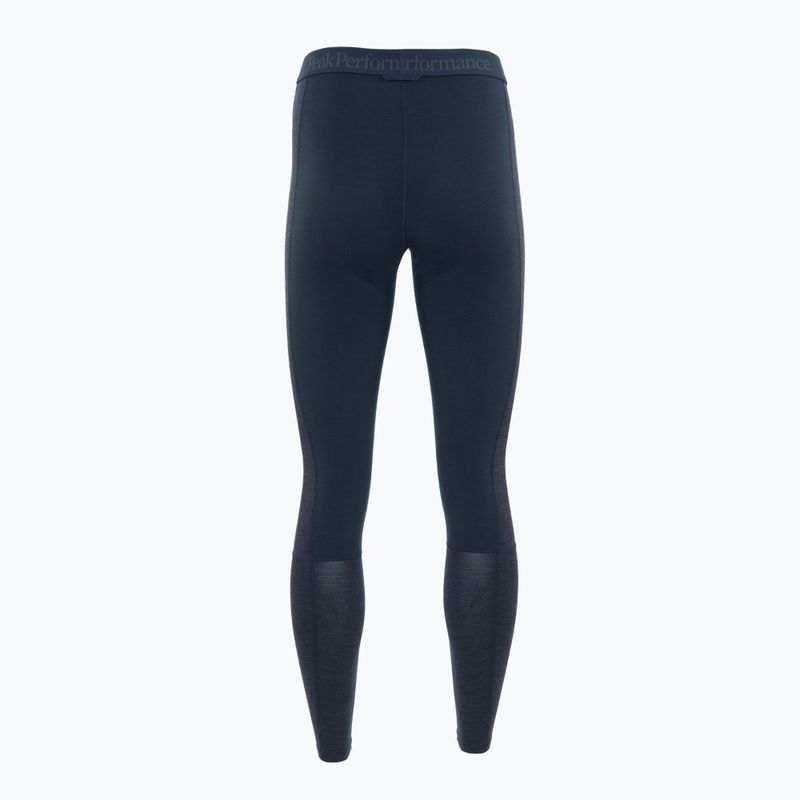 Pantaloni termoactivi pentru femei Peak Performance Magic Long John blue shadow 2