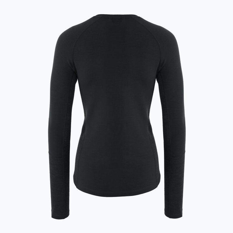 Longsleeve termoactiv pentru femei Peak Performance Magic Crew black 2