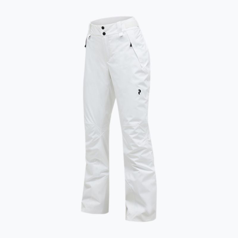 Pantaloni de schi pentru femei Peak Performance Anima off white 3