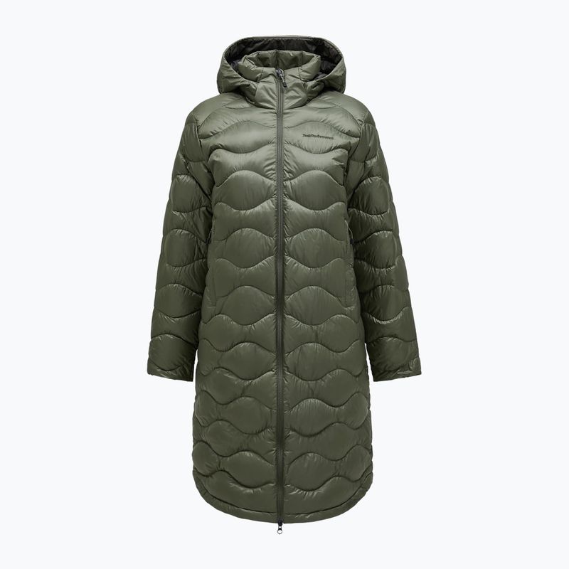 Palton de puf pentru femei Peak Performance Helium Down Coat pine needle/olive extreme 7