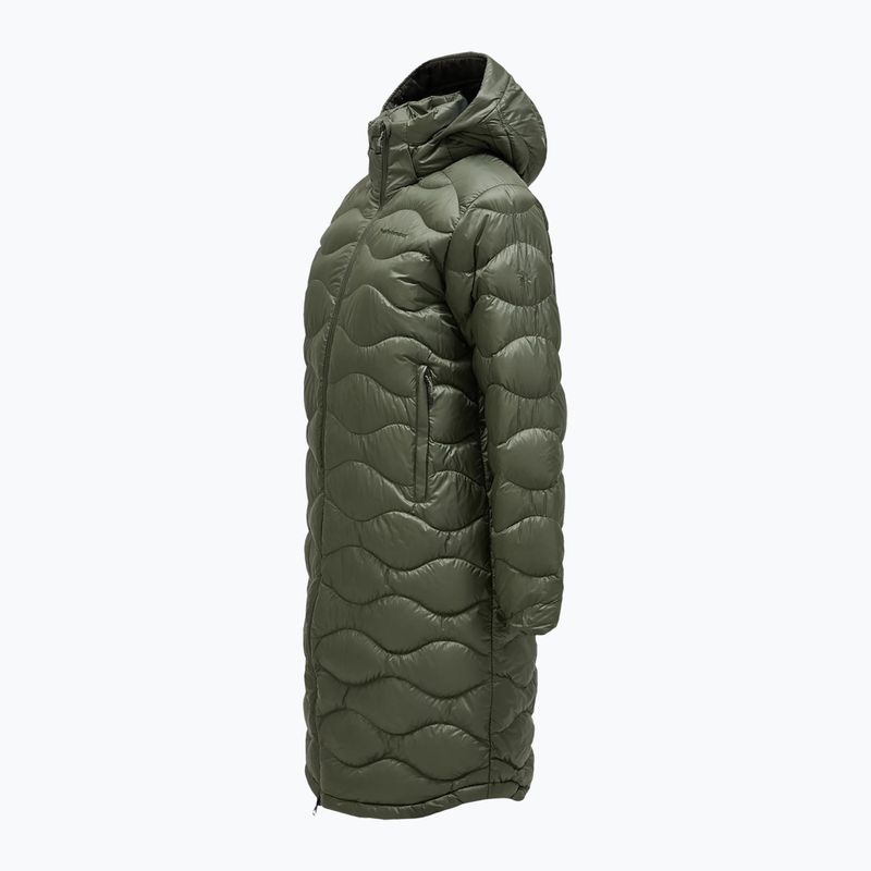 Palton de puf pentru femei Peak Performance Helium Down Coat pine needle/olive extreme 9