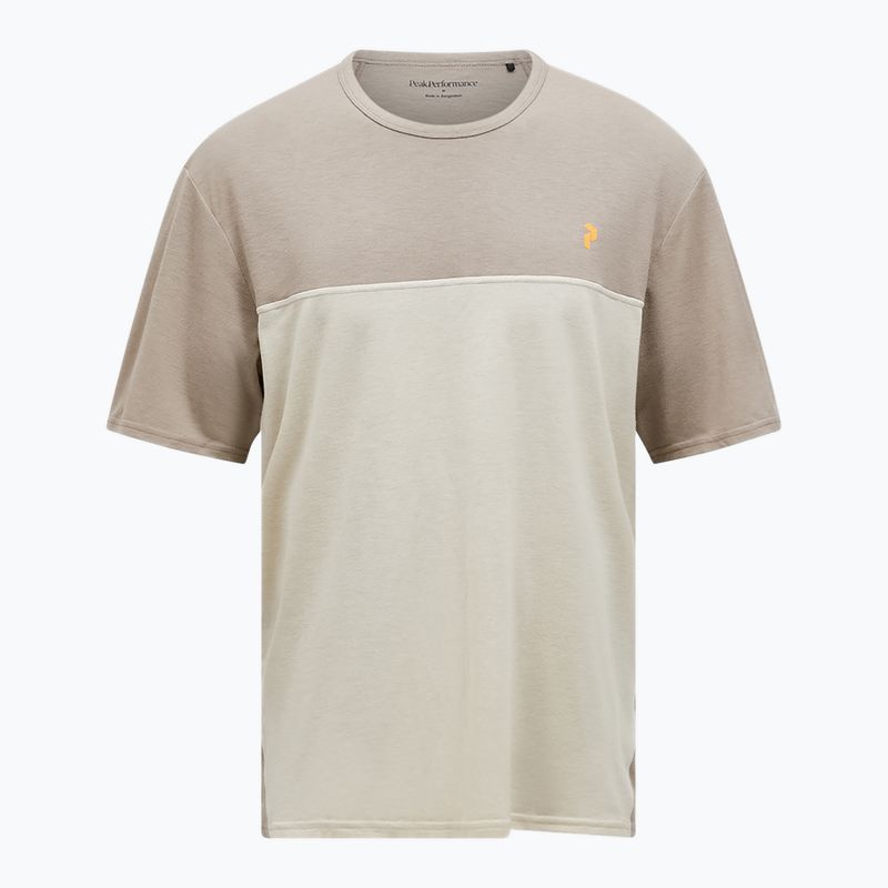 Tricou pentru bărbați Peak Performance Trail Wool Blend avid beige/sand fog