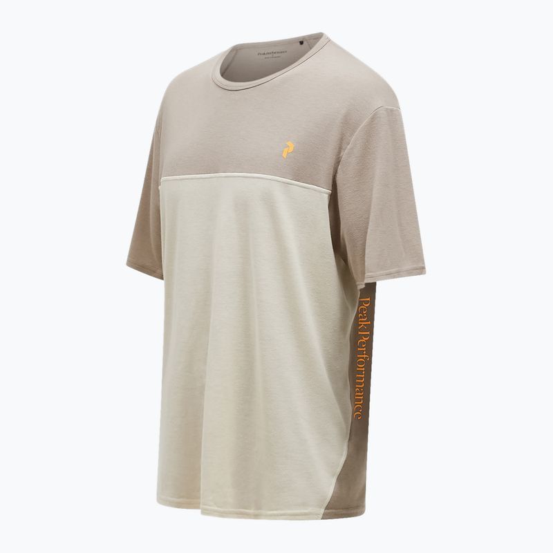 Tricou pentru bărbați Peak Performance Trail Wool Blend avid beige/sand fog 3