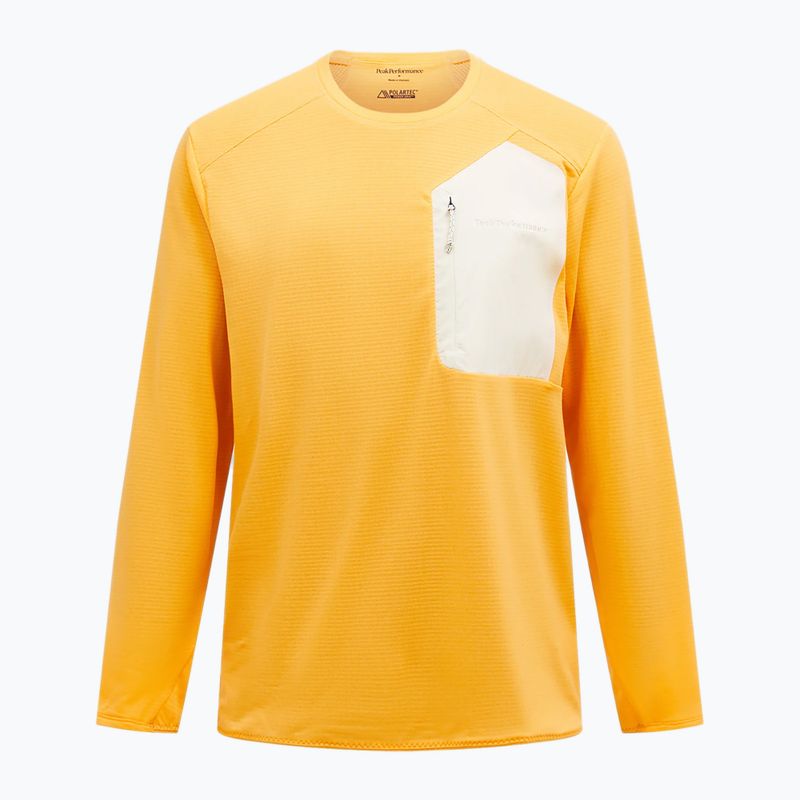 Bluză pentru bărbați Peak Performance Freelight Polartec Grid blazing orange 5