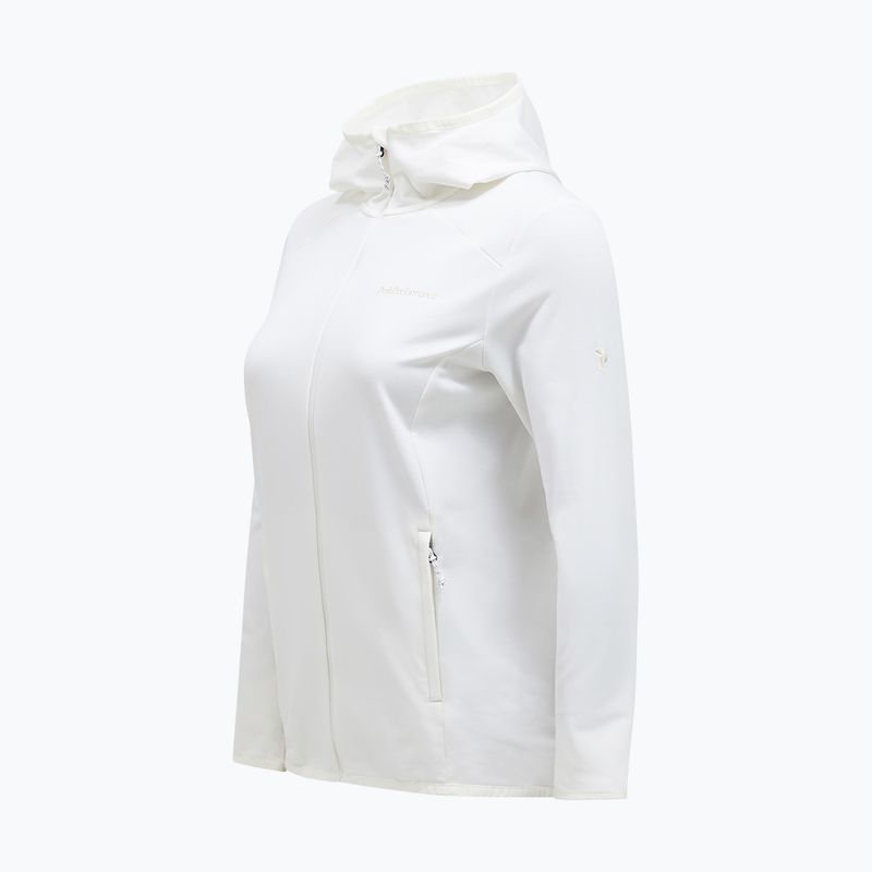 Bluză de trekking pentru femei Peak Performance Light Zip Hood off white 5