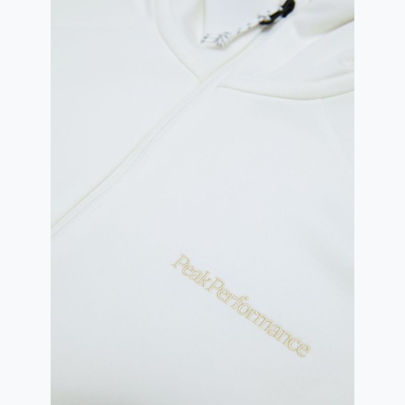 Bluză de trekking pentru femei Peak Performance Light Zip Hood off white 6