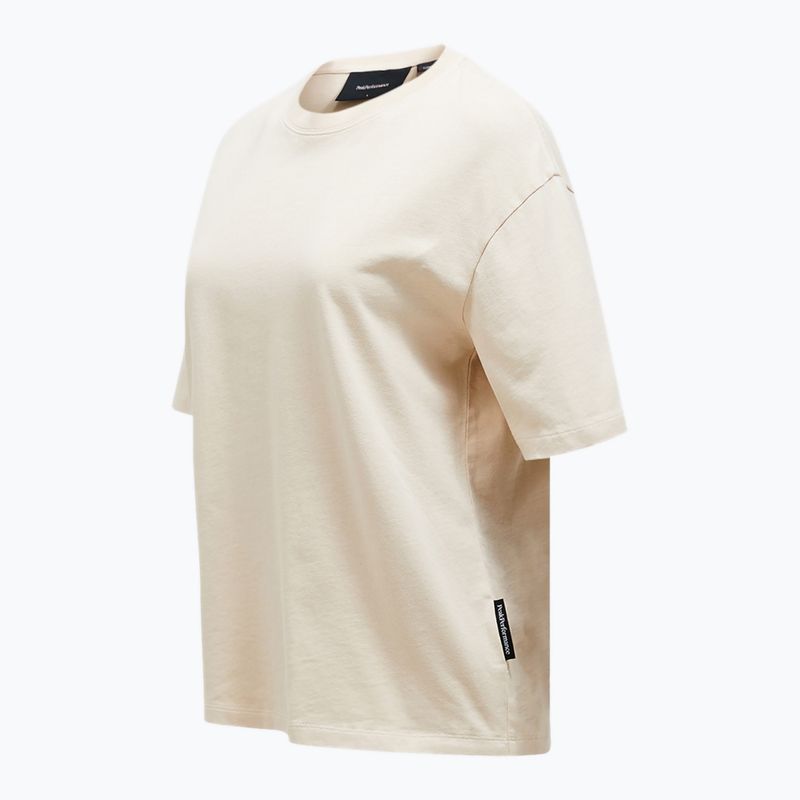 Tricou pentru femei Peak Performance Heavy Cotton avid beige 3
