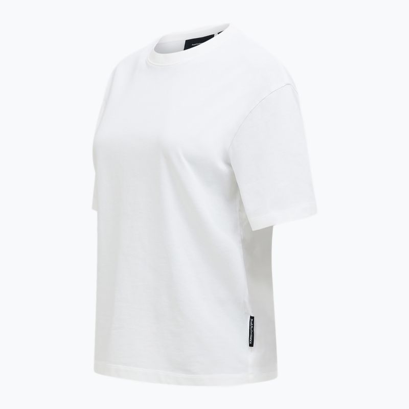 Tricou pentru femei Peak Performance Heavy Cotton off white 3