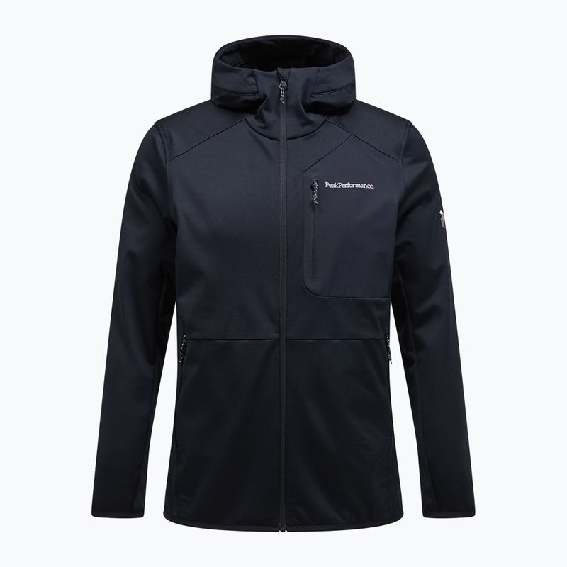 Bluză Peak Performance Utility Light Zip black/black