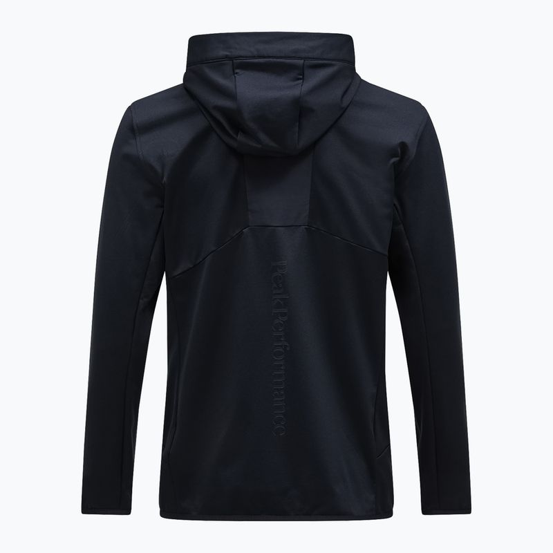 Bluză Peak Performance Utility Light Zip black/black 2