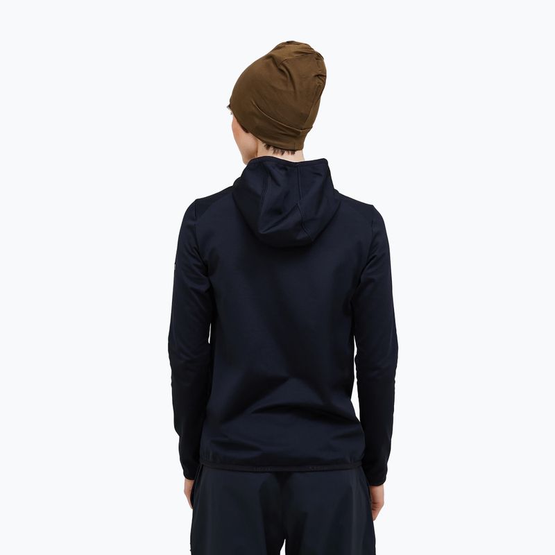 Bluză de trekking pentru femei Peak Performance Light Zip Hood black 2