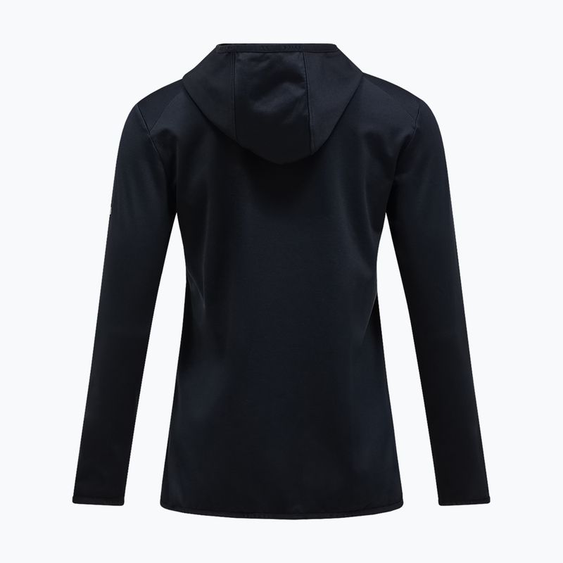 Bluză de trekking pentru femei Peak Performance Light Zip Hood black 5