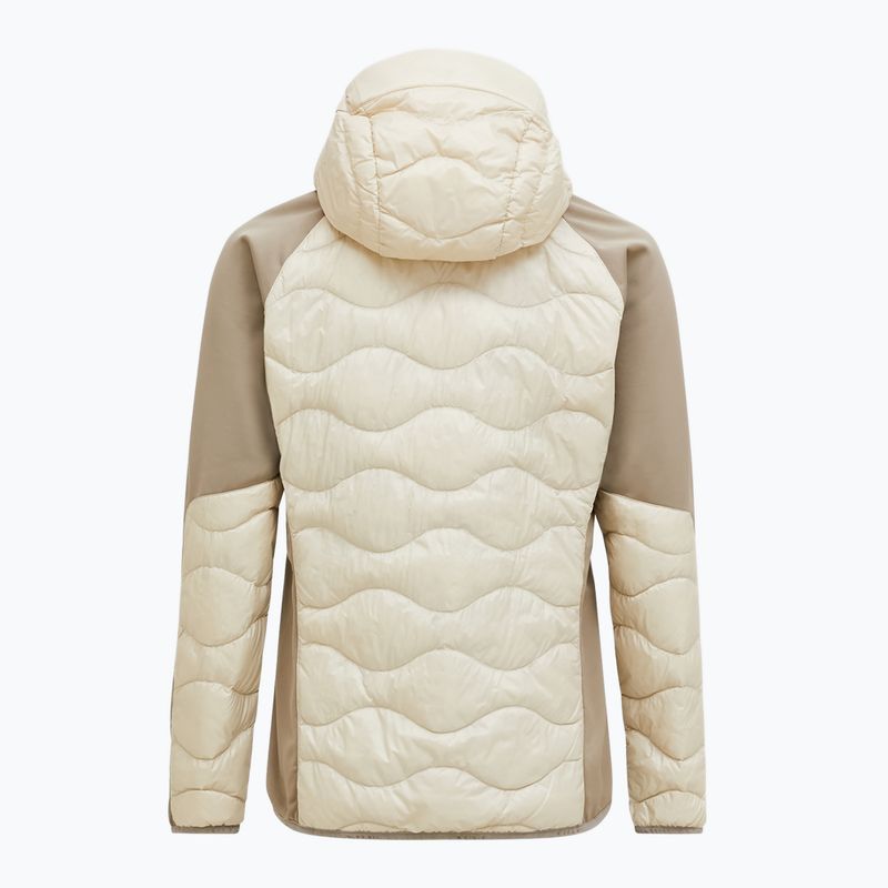 Geacă hibridă pentru bărbați Peak Performance Helium Down Hybrid sand fog/sand fog melange 2
