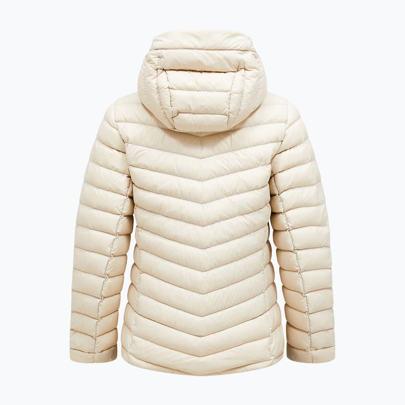Geacă cu puf pentru femei Peak Performance Frost Down Hood Jacket Sand Fog 2