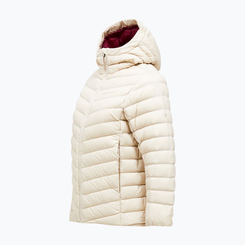 Geacă cu puf pentru femei Peak Performance Frost Down Hood Jacket Sand Fog 3