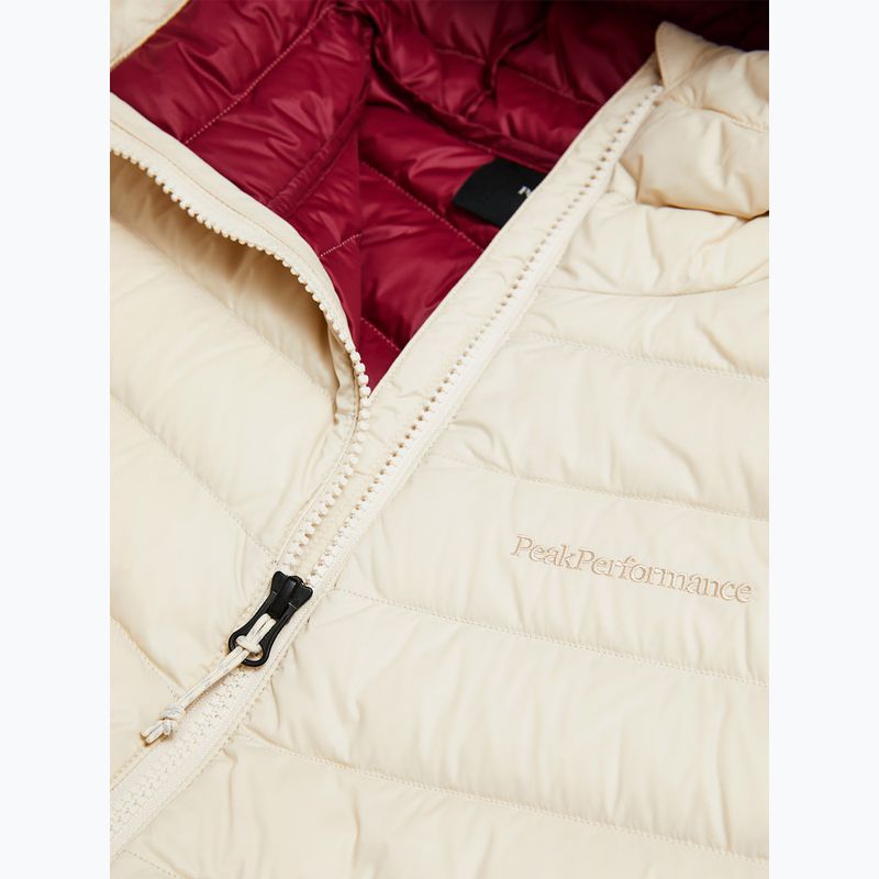 Geacă cu puf pentru femei Peak Performance Frost Down Hood Jacket Sand Fog 4