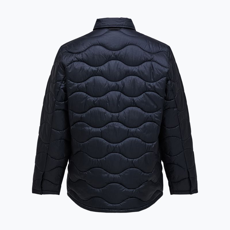 Geacă cu puf pentru bărbați Peak Performance Helium Synthetic Overshirt Black 2
