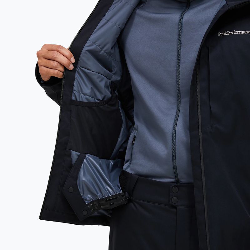 Geacă de schi pentru bărbați Peak Performance Maroon Insulated black 7