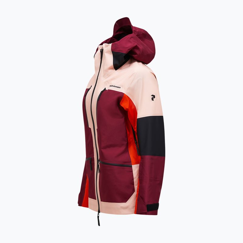 Geacă de schi pentru femei Peak Performance Vertical Gore-Tex Pro Jacket peach fuzz/vertical zenith 3