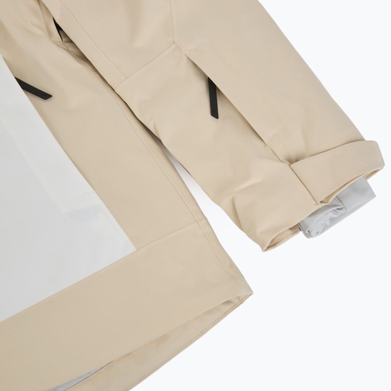 Geacă de schi damă Perak Performance Rider Tech Insulated sand fog/off white 4