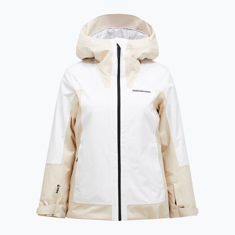 Geacă de schi damă Perak Performance Rider Tech Insulated sand fog/off white 6