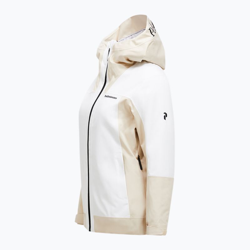 Geacă de schi damă Perak Performance Rider Tech Insulated sand fog/off white 8