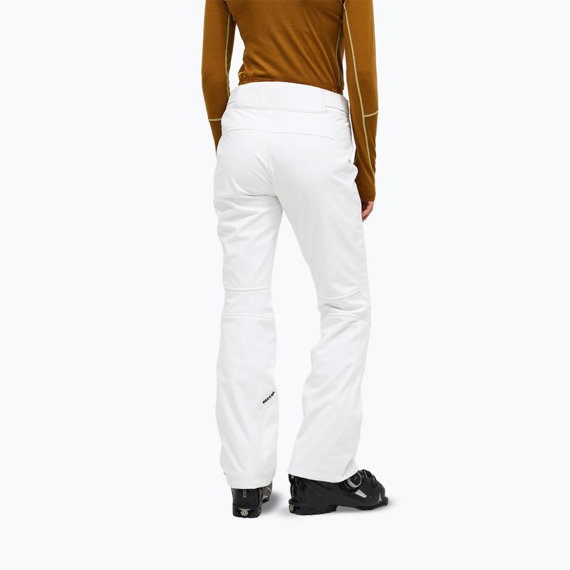 Pantaloni de schi pentru femei Peak Performance Stretch Softshell off white 6