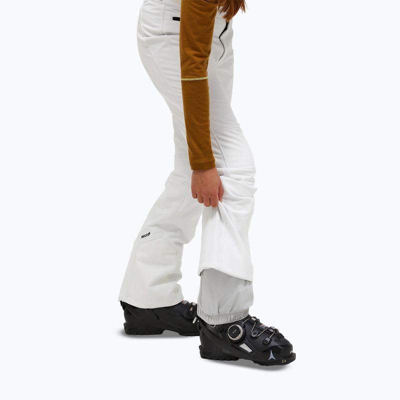 Pantaloni de schi pentru femei Peak Performance Stretch Softshell off white 7
