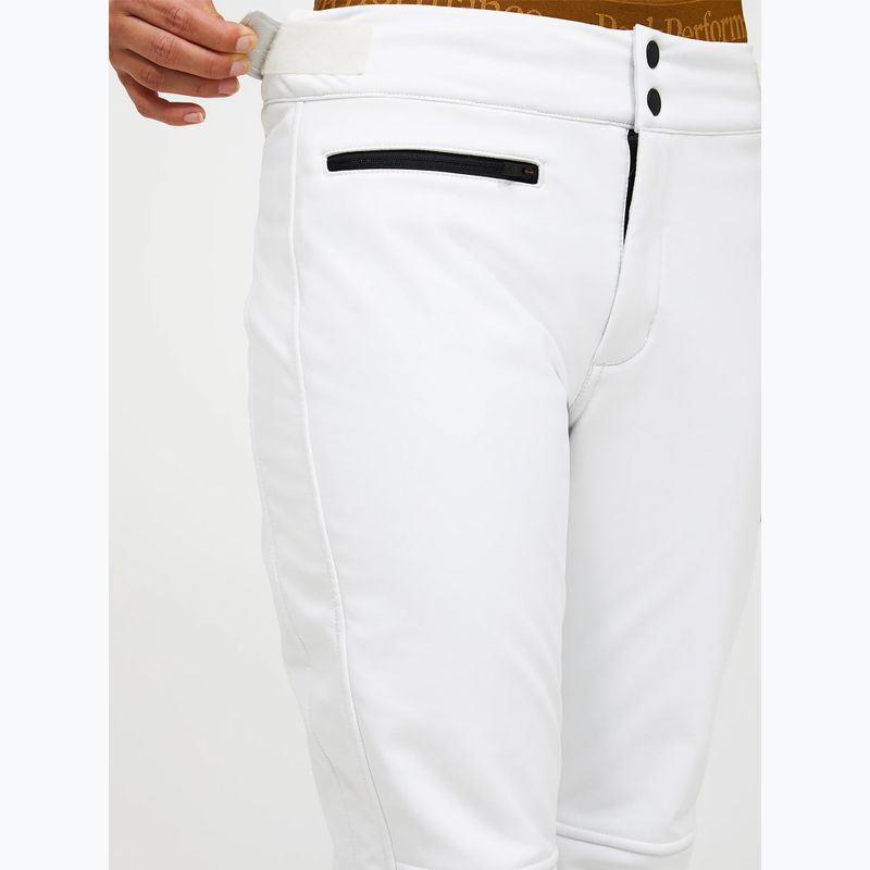 Pantaloni de schi pentru femei Peak Performance Stretch Softshell off white 8
