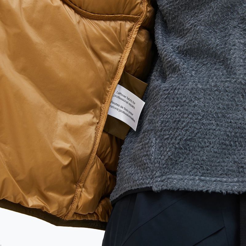 Geacă de puf pentru femei Peak Performance Helium Down Hood meadow moss/sierra sand 5