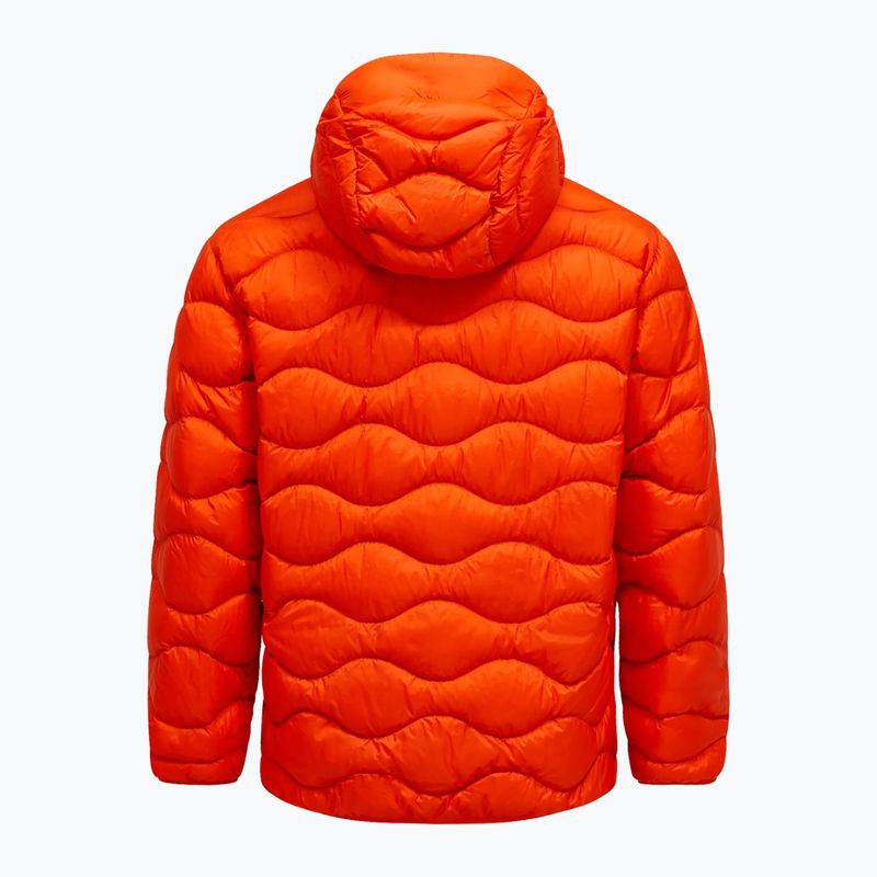 Geacă de puf pentru bărbați Peak Performance Helium Down Hood solar burst 6