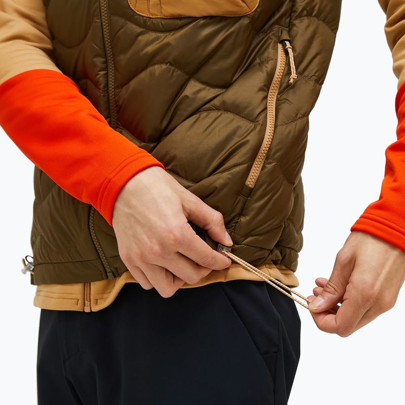 Vestă pentru bărbați Peak Performance Helium Utility Down meadow moss/shard sierra sand 4