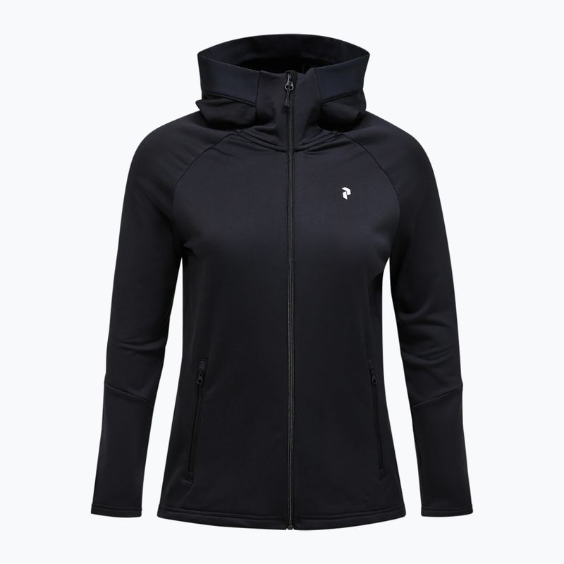 Bluză pentru femei Peak Performance Rider Essentials Zip Hood black/black 6