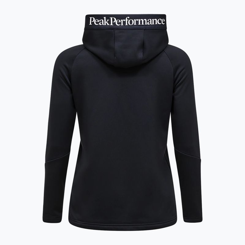 Bluză pentru femei Peak Performance Rider Essentials Zip Hood black/black 7