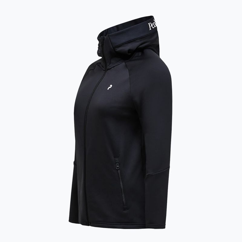 Bluză pentru femei Peak Performance Rider Essentials Zip Hood black/black 8