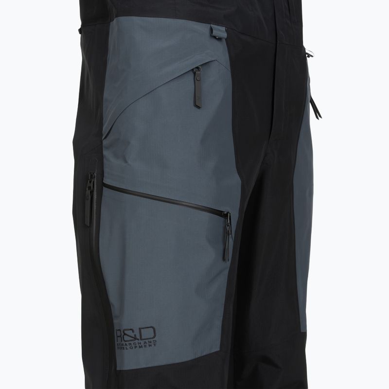 Pantaloni de schi pentru bărbați Peak Performance Vertical GTX Pro Bib black/mountain mist 3